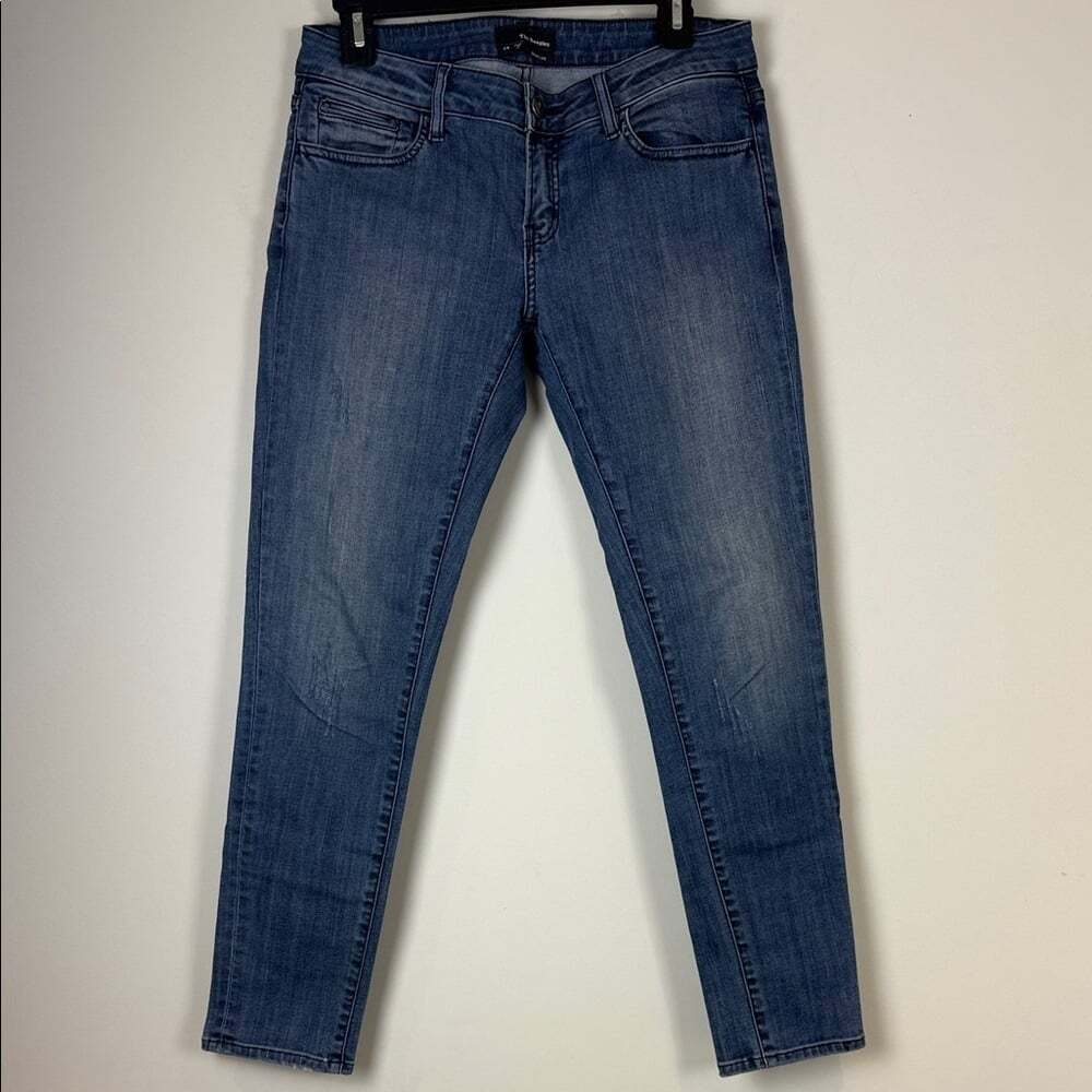 The Kooples  Blue Skinny Jeans Short Fit Size 28